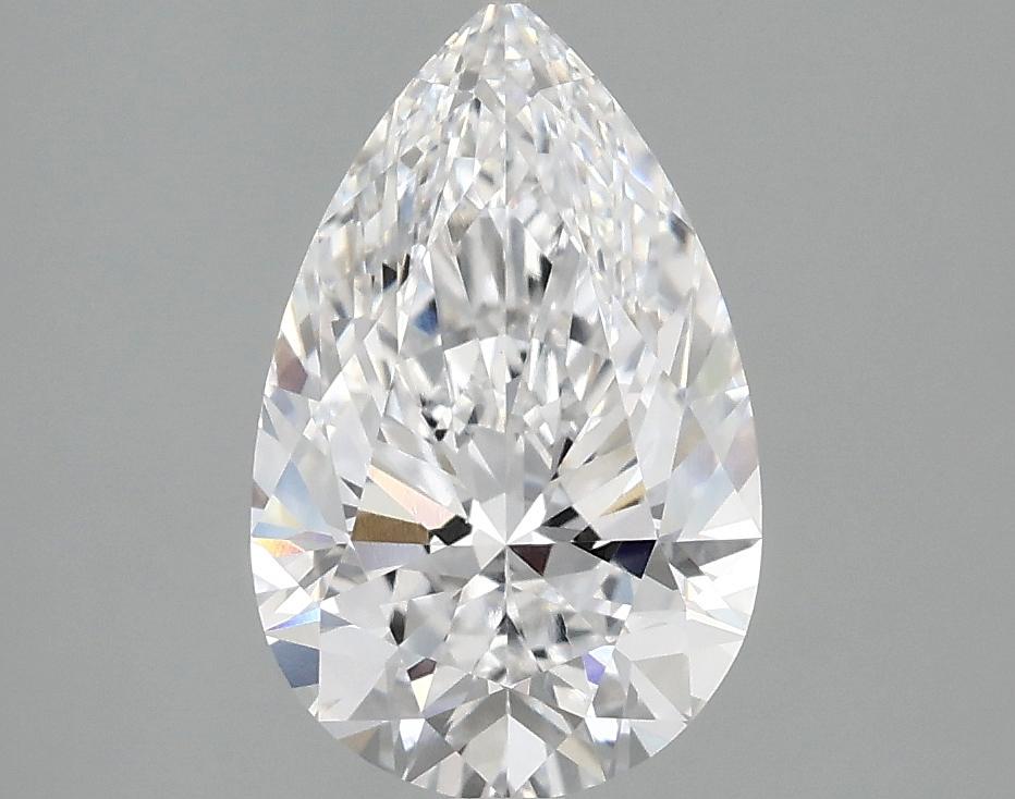 2.02 Carat Pear Shaped Ideal Cut VVS2 IGI Certified Lab Grown Diamond