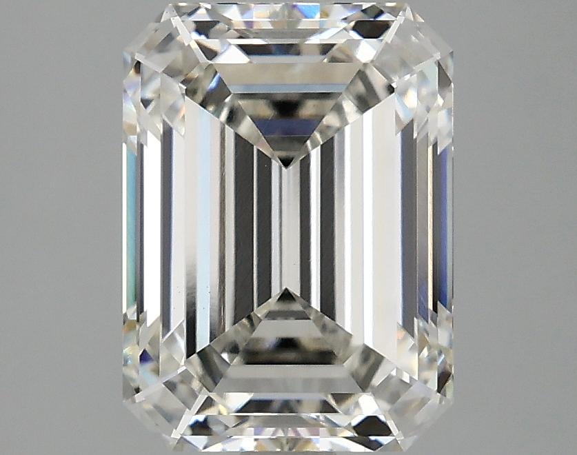 3.09 Carat Emerald Shaped Excellent Cut VS1 IGI Certified Lab Grown Diamond