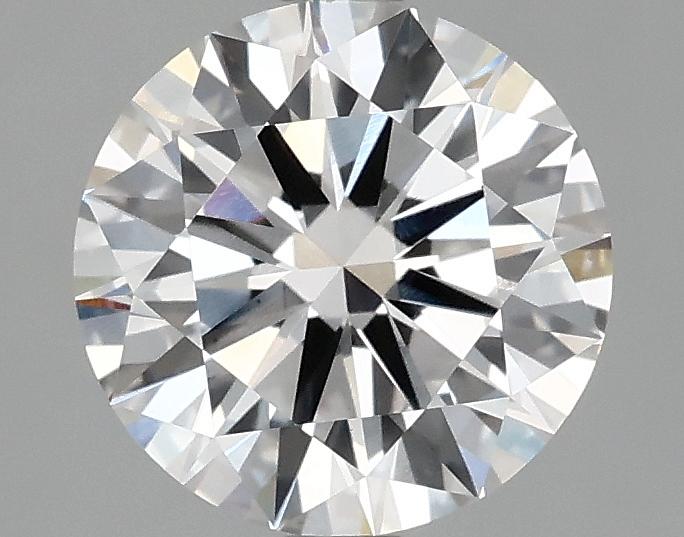2.07 Carat Round Shaped Ideal Cut VS1 IGI Certified Lab Grown Diamond
