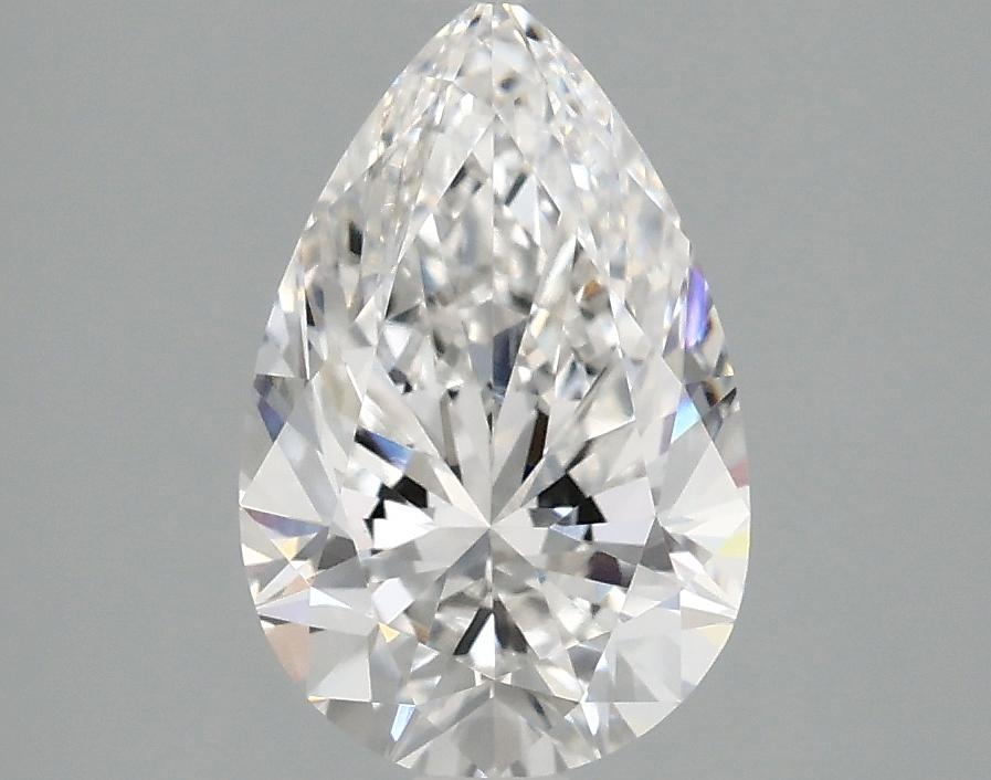 1.9 Carat Pear Shaped Ideal Cut VVS2 IGI Certified Lab Grown Diamond