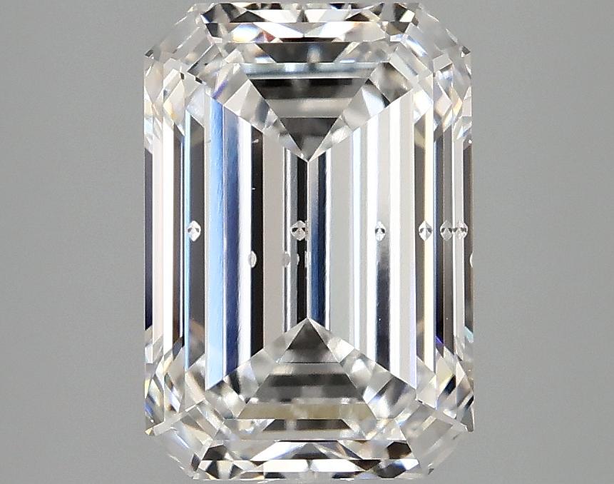 3.1 Carat Emerald Shaped Ideal Cut SI1 IGI Certified Lab Grown Diamond