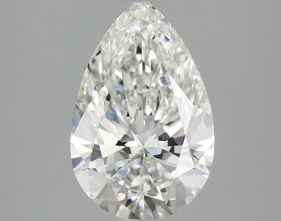 1.98 Carat Pear Shaped Ideal Cut VVS2 IGI Certified Lab Grown Diamond