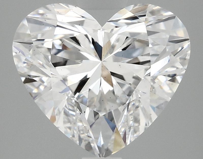 3.09 Carat Heart Shaped Ideal Cut VS2 IGI Certified Lab Grown Diamond