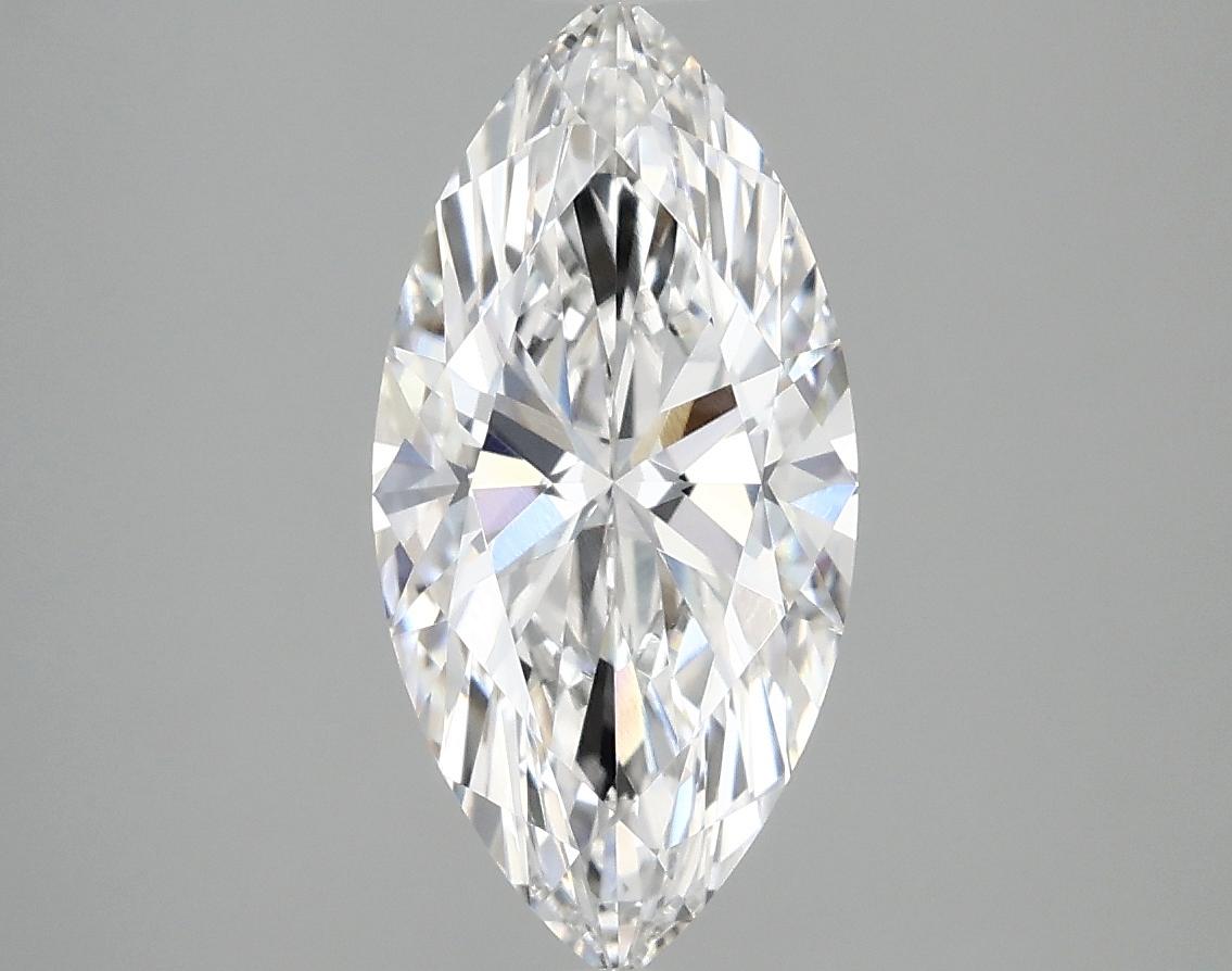 2.02 Carat Marquise Shaped Ideal Cut VVS1 IGI Certified Lab Grown Diamond