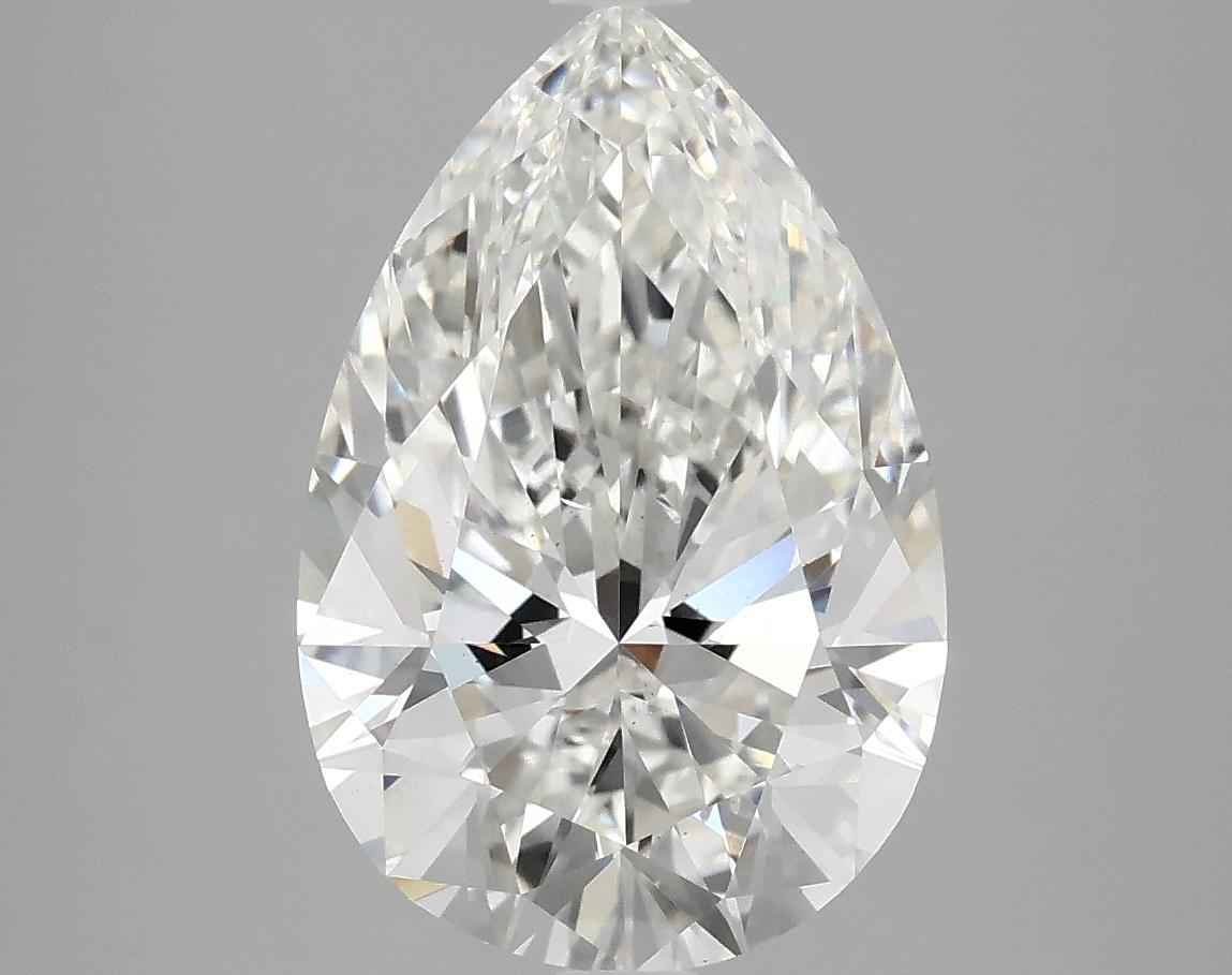 4.1 Carat Pear Shaped Excellent Cut VS2 IGI Certified Lab Grown Diamond