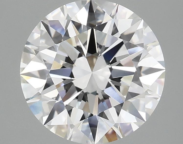 2.52 Carat Round Shaped Ideal Cut VVS2 IGI Certified Lab Grown Diamond