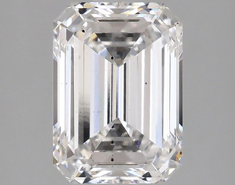 2.0 Carat Emerald Shaped Excellent Cut SI1 IGI Certified Lab Grown Diamond