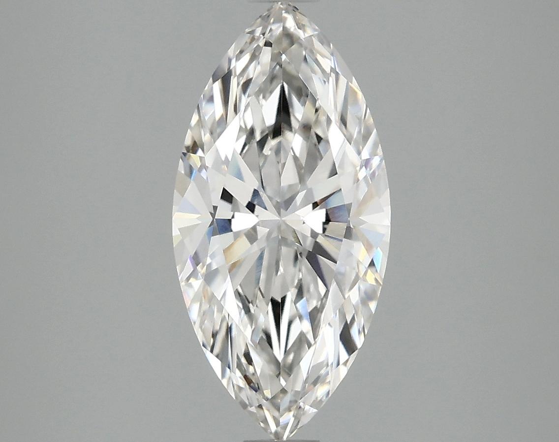 2.1 Carat Marquise Shaped Ideal Cut VVS2 IGI Certified Lab Grown Diamond