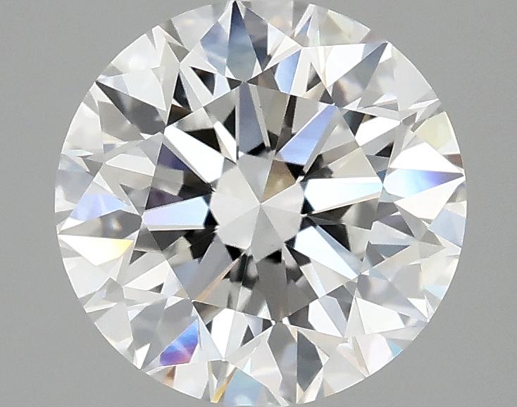 2.45 Carat Round Shaped Excellent Cut VVS2 IGI Certified Lab Grown Diamond