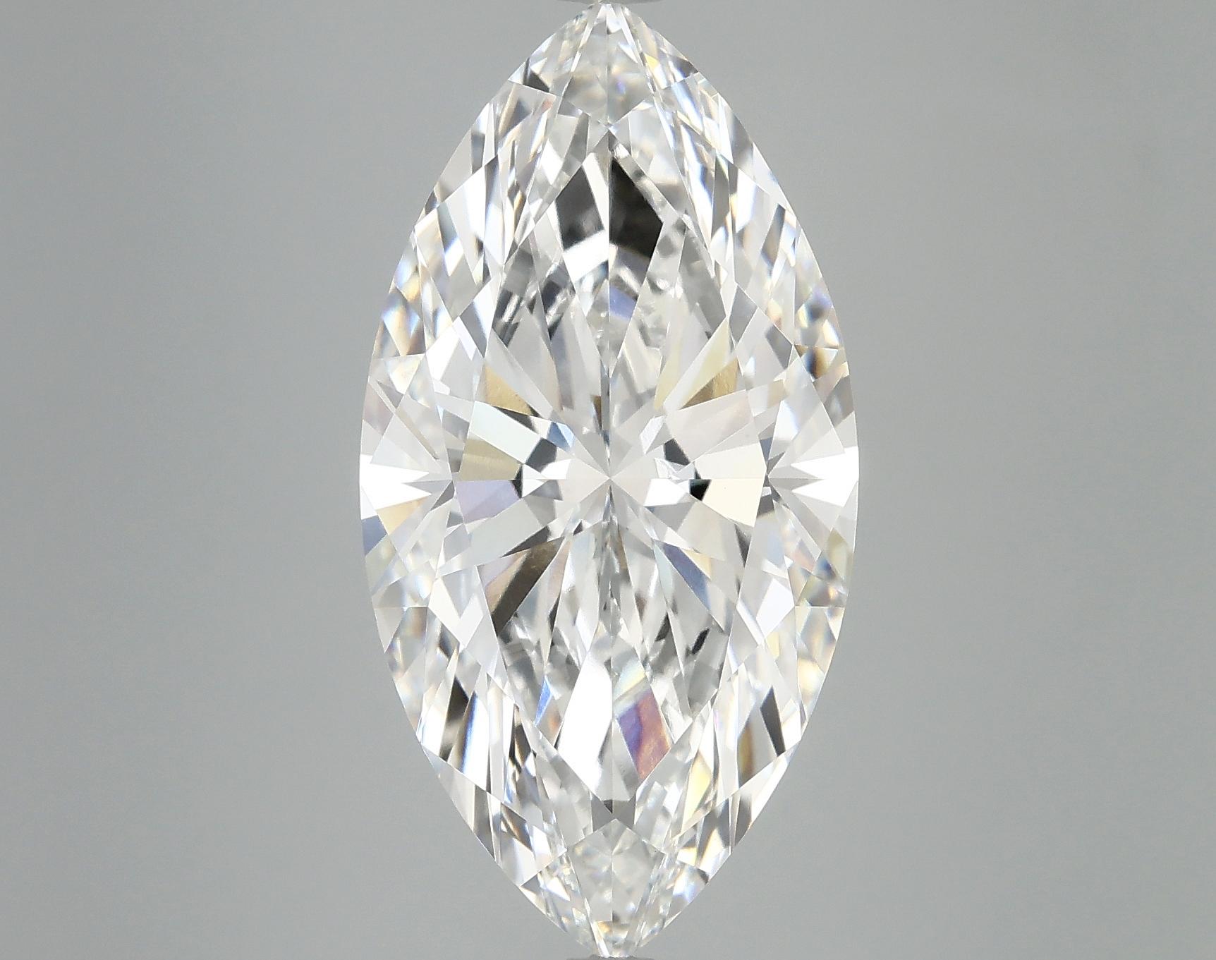 8.19 Carat Marquise Shaped Ideal Cut VVS2 IGI Certified Lab Grown Diamond
