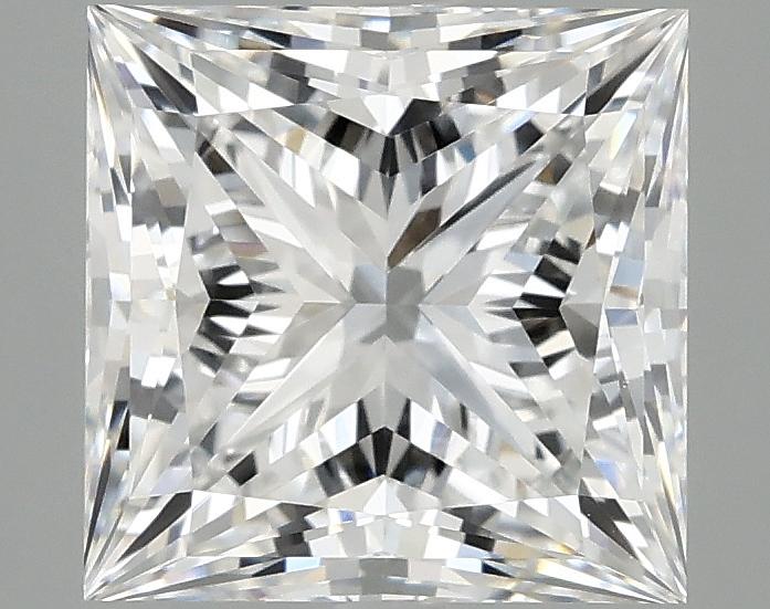 3.1 Carat Princess Shaped Ideal Cut VVS2 IGI Certified Lab Grown Diamond