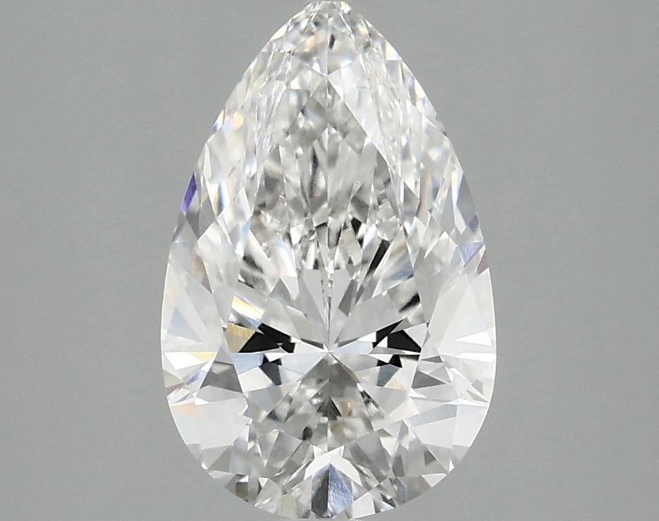 2.05 Carat Pear Shaped Ideal Cut VS2 IGI Certified Lab Grown Diamond