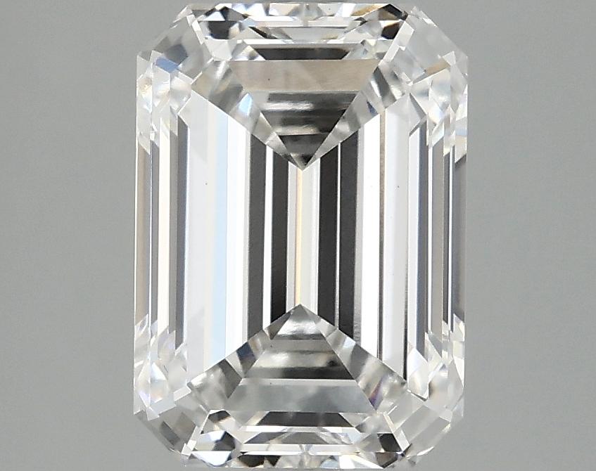 3.09 Carat Emerald Shaped Ideal Cut VS1 IGI Certified Lab Grown Diamond