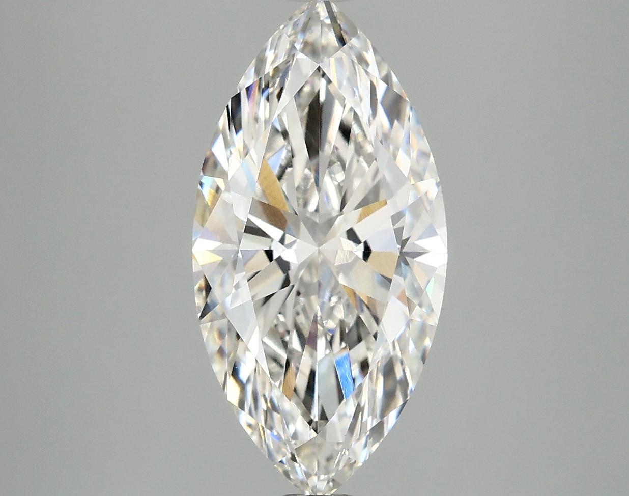 3.02 Carat Marquise Shaped Ideal Cut VS1 IGI Certified Lab Grown Diamond