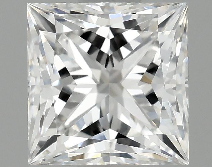 0.99 Carat Princess Shaped Ideal Cut VVS1 IGI Certified Lab Grown Diamond