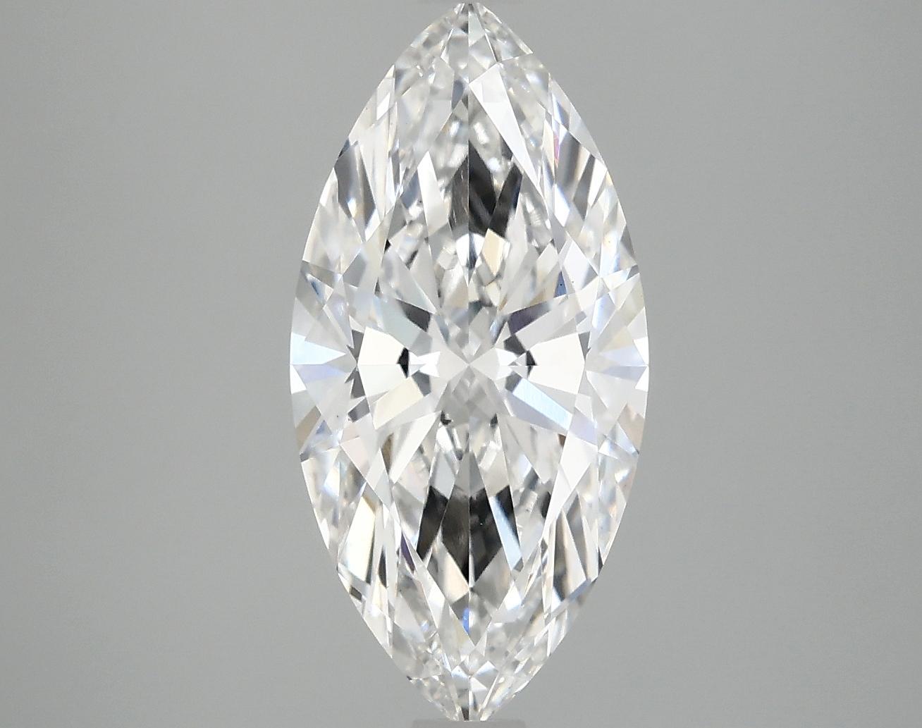 2.98 Carat Marquise Shaped Ideal Cut VS1 IGI Certified Lab Grown Diamond