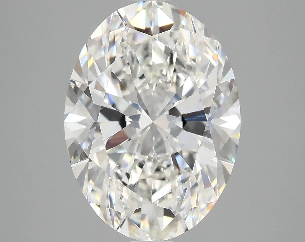 4.08 Carat Oval Shaped Excellent Cut VVS2 IGI Certified Lab Grown Diamond
