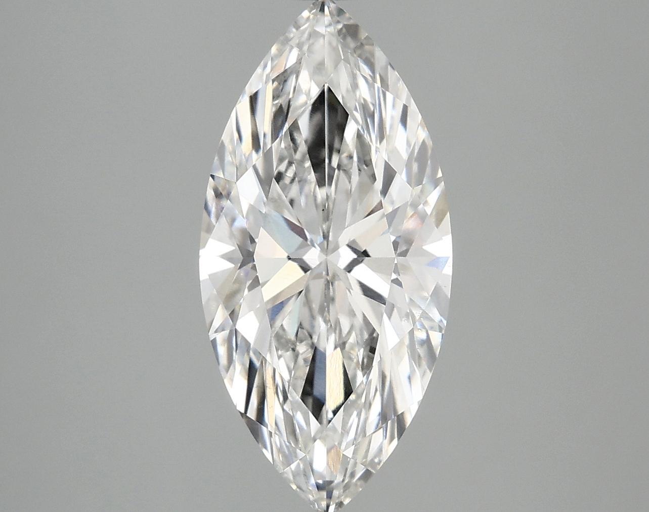 3.03 Carat Marquise Shaped Excellent Cut VS1 IGI Certified Lab Grown Diamond