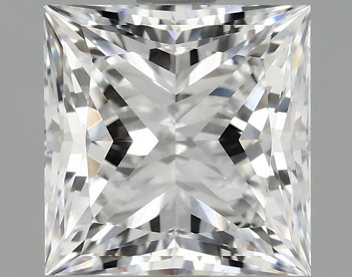 2.08 Carat Princess Shaped Ideal Cut VVS2 IGI Certified Lab Grown Diamond