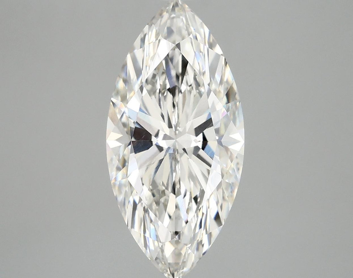 3.03 Carat Marquise Shaped Excellent Cut VVS2 IGI Certified Lab Grown Diamond