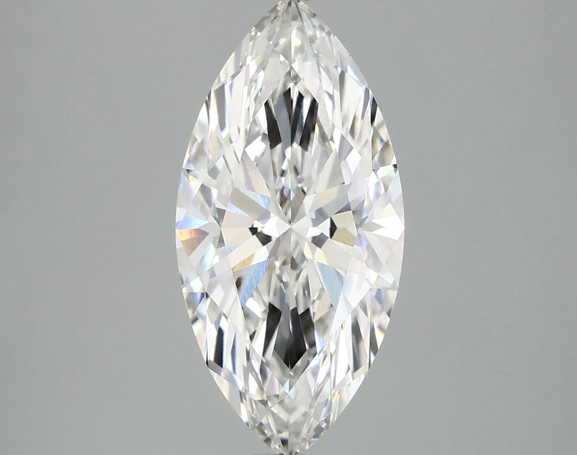 2.1 Carat Marquise Shaped Ideal Cut VVS2 IGI Certified Lab Grown Diamond
