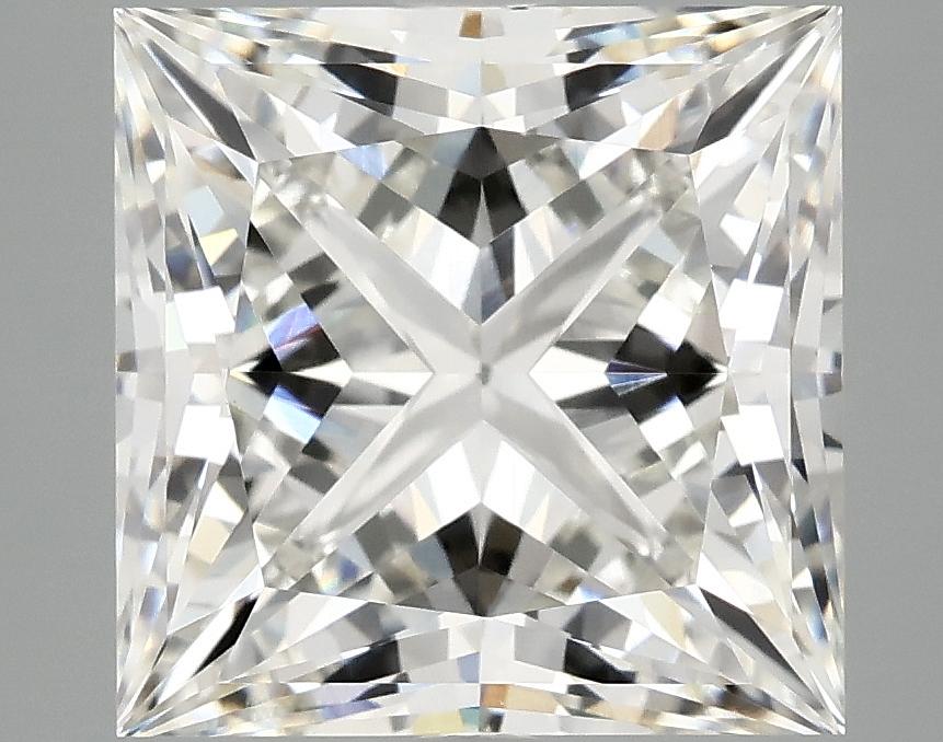 5.82 Carat Princess Shaped Ideal Cut VVS2 IGI Certified Lab Grown Diamond