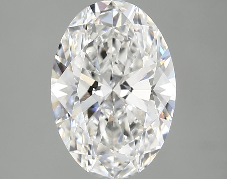 2.47 Carat Oval Shaped Ideal Cut VVS2 IGI Certified Lab Grown Diamond