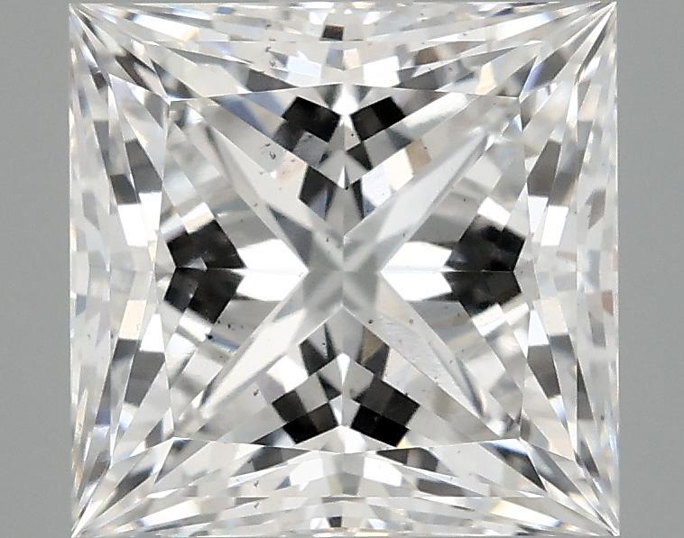 2.58 Carat Princess Shaped Ideal Cut SI1 IGI Certified Lab Grown Diamond