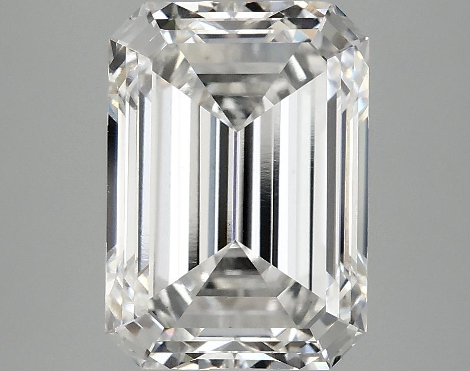 3.78 Carat Emerald Shaped Ideal Cut VS1 IGI Certified Lab Grown Diamond
