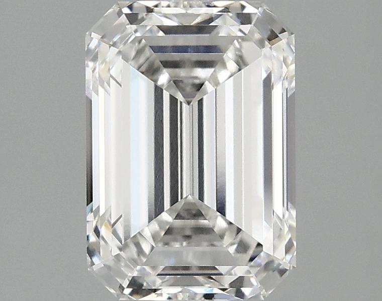 2.06 Carat Emerald Shaped Ideal Cut VVS1 IGI Certified Lab Grown Diamond