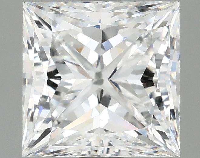 2.05 Carat Princess Shaped Ideal Cut VS1 IGI Certified Lab Grown Diamond