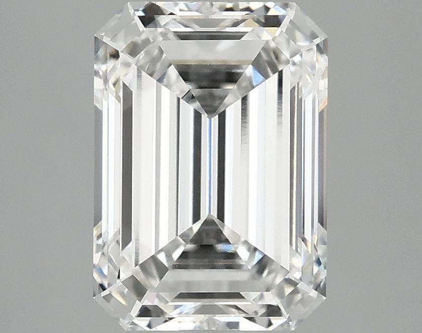 2.98 Carat Emerald Shaped Ideal Cut VVS2 IGI Certified Lab Grown Diamond
