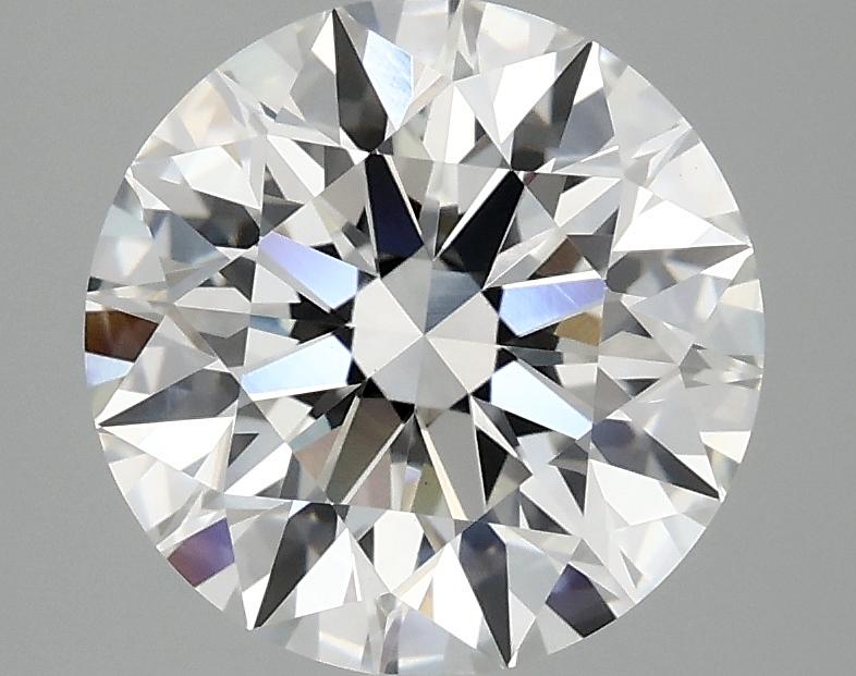 3.07 Carat Round Shaped Excellent Cut VVS2 IGI Certified Lab Grown Diamond