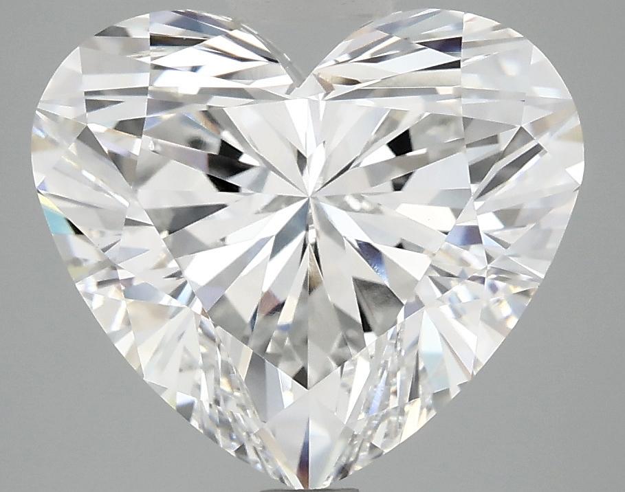 5.01 Carat Heart Shaped Ideal Cut VVS2 IGI Certified Lab Grown Diamond