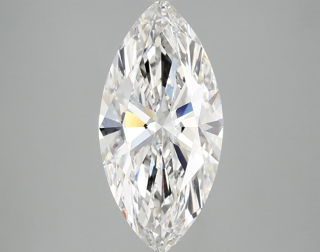 3.07 Carat Marquise Shaped Excellent Cut VS1 IGI Certified Lab Grown Diamond