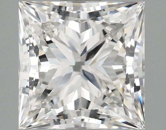 2.07 Carat Princess Shaped Ideal Cut VVS2 IGI Certified Lab Grown Diamond