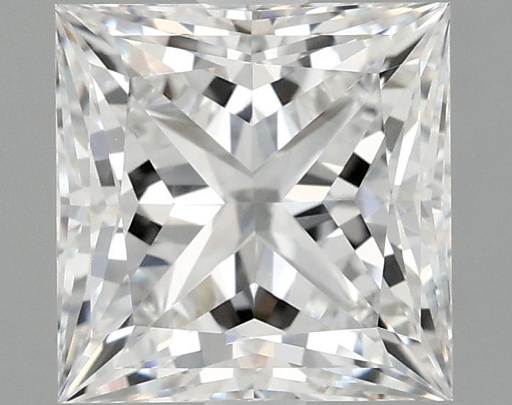 1.59 Carat Princess Shaped Ideal Cut VVS2 IGI Certified Lab Grown Diamond