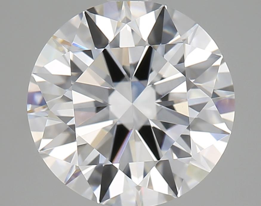 2.5 Carat Round Shaped Ideal Cut VVS2 IGI Certified Lab Grown Diamond