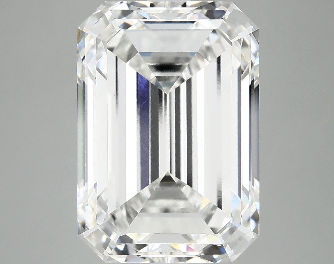7.1 Carat Emerald Shaped Ideal Cut VVS2 IGI Certified Lab Grown Diamond