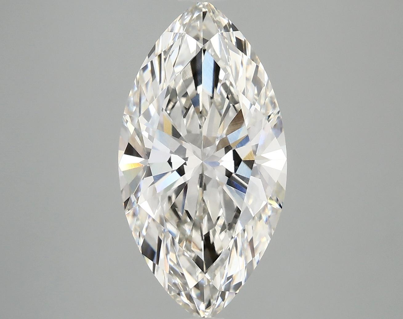 3.46 Carat Marquise Shaped Ideal Cut VS1 IGI Certified Lab Grown Diamond