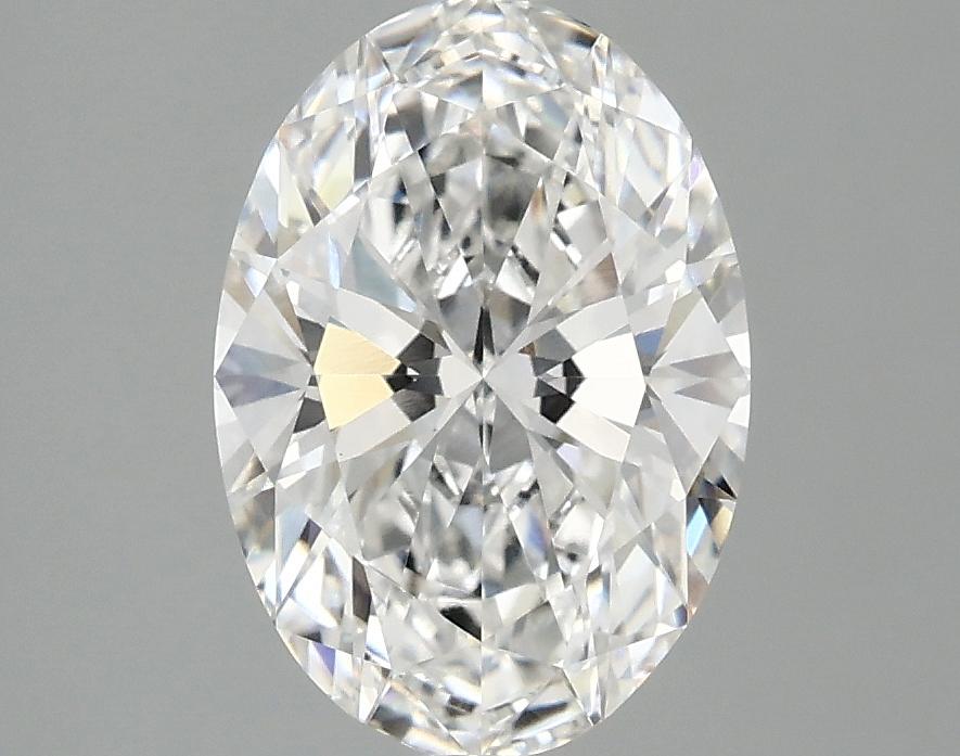 2.03 Carat Oval Shaped Ideal Cut VVS2 IGI Certified Lab Grown Diamond