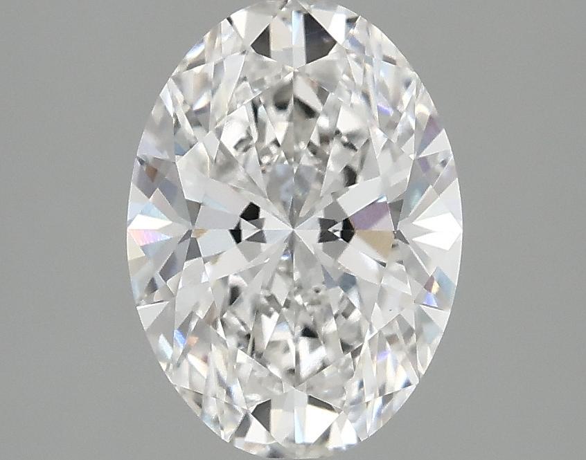 2.1 Carat Oval Shaped Ideal Cut VVS2 IGI Certified Lab Grown Diamond
