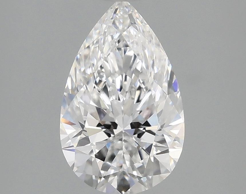 1.58 Carat Pear Shaped Ideal Cut VVS2 IGI Certified Lab Grown Diamond