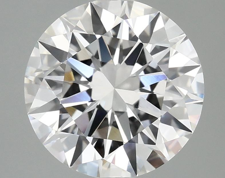 3.09 Carat Round Shaped Excellent Cut VVS2 IGI Certified Lab Grown Diamond
