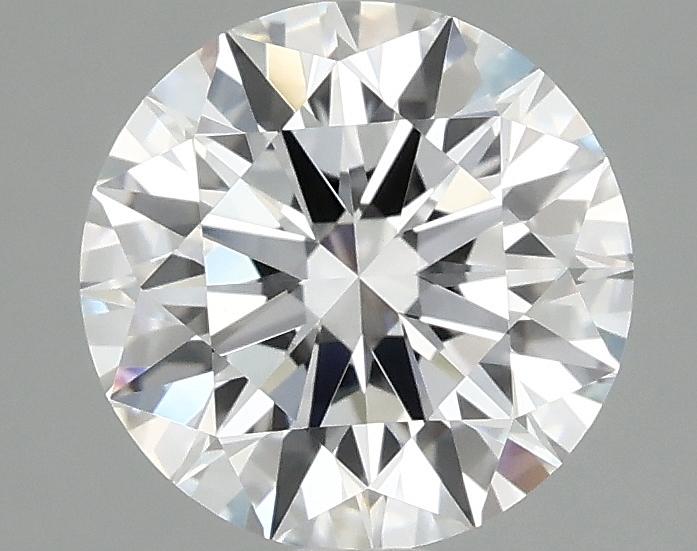2.07 Carat Round Shaped Ideal Cut VVS2 IGI Certified Lab Grown Diamond