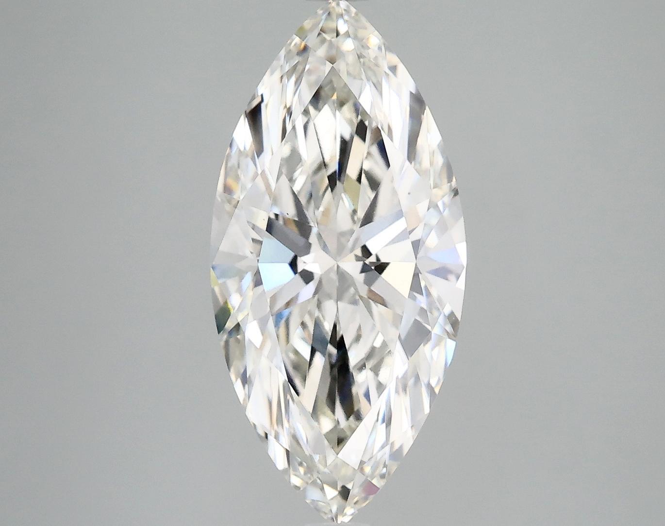 3.24 Carat Marquise Shaped Excellent Cut VS1 IGI Certified Lab Grown Diamond