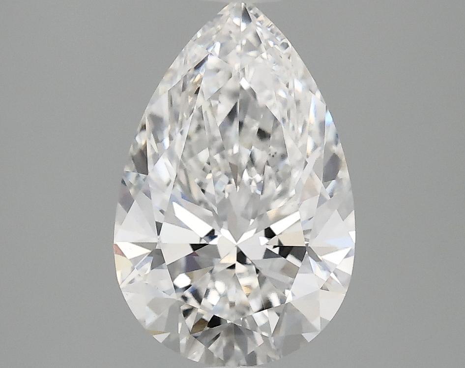 2.08 Carat Pear Shaped Excellent Cut VVS2 IGI Certified Lab Grown Diamond