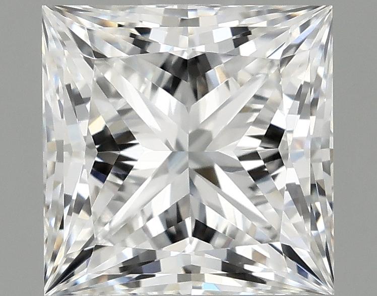 1.59 Carat Princess Shaped Ideal Cut VVS2 IGI Certified Lab Grown Diamond