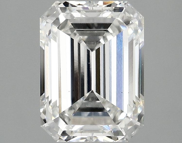 2.09 Carat Emerald Shaped Excellent Cut VS2 IGI Certified Lab Grown Diamond