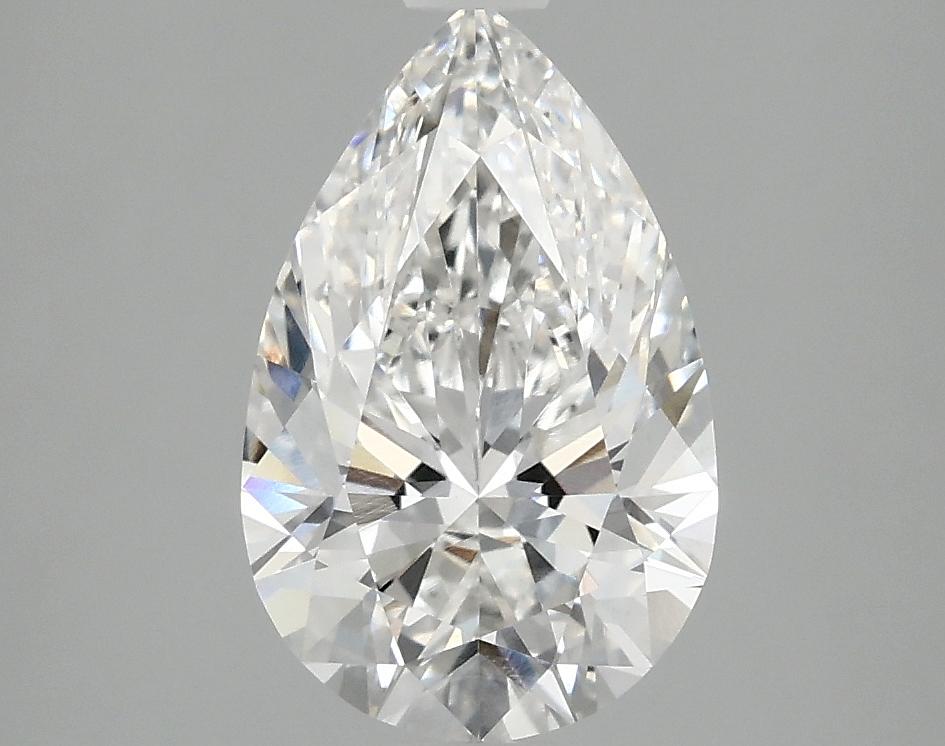 2.1 Carat Pear Shaped Ideal Cut VVS2 IGI Certified Lab Grown Diamond